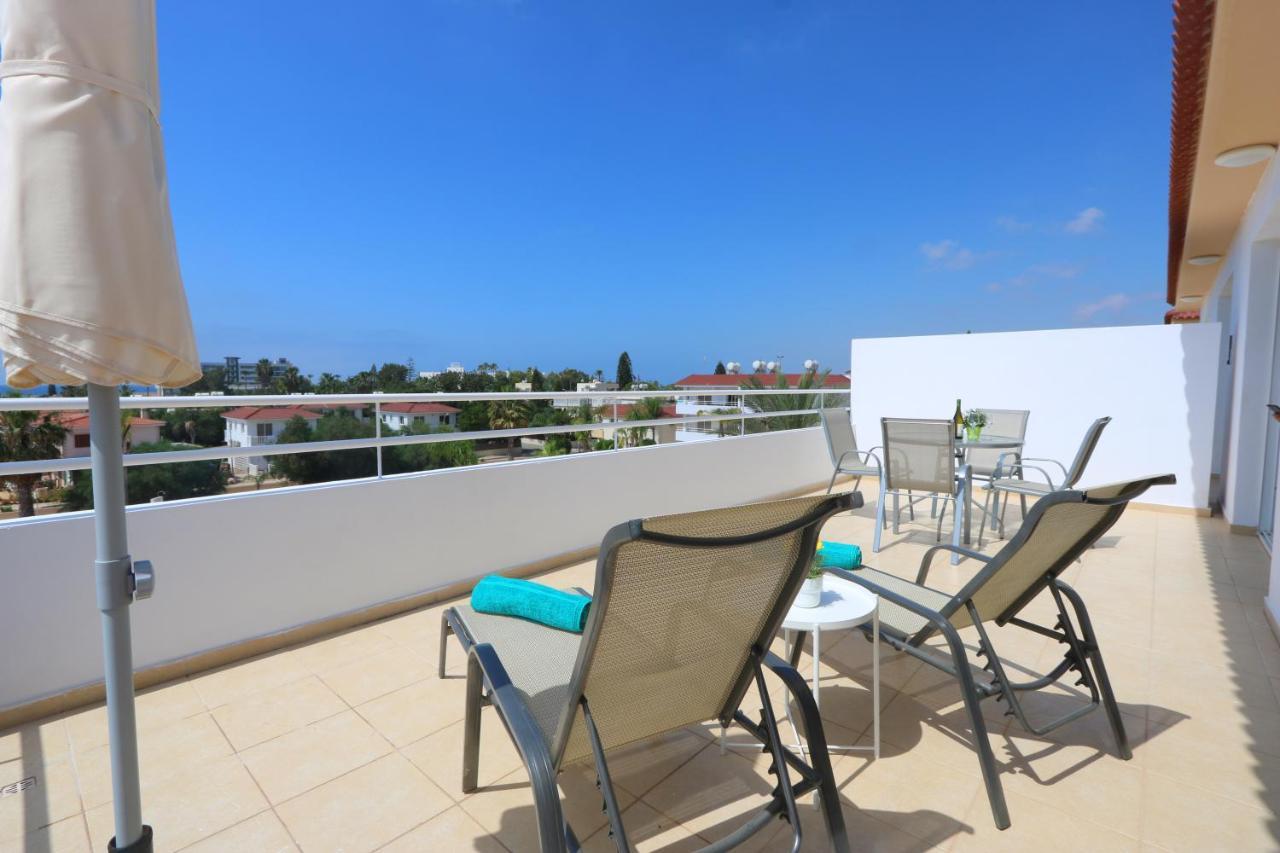 Nissi 3 Amazing Sea View Apartment Agia Napa Exterior foto