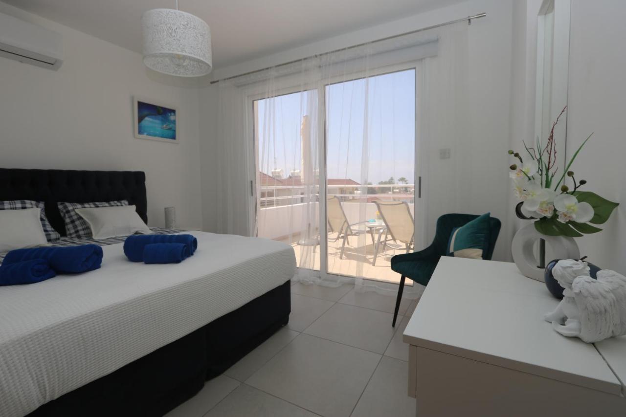 Nissi 3 Amazing Sea View Apartment Agia Napa Exterior foto